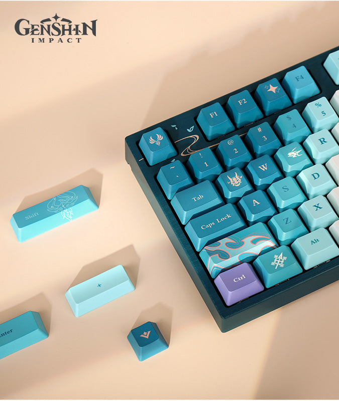 [Official Merchandise] Xiao Vigilant Yaksha Mechanical Keyboard