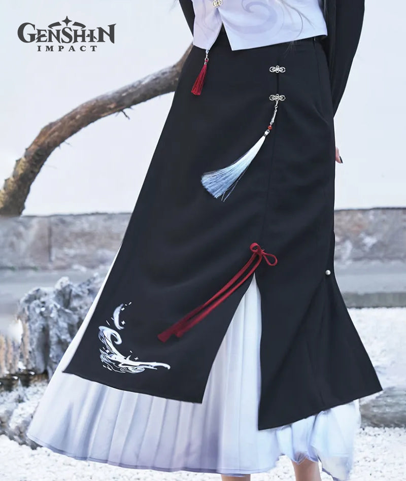 [Official Merchandise] Genshin Impact Shenhe Impression Clothing Midi Skirt