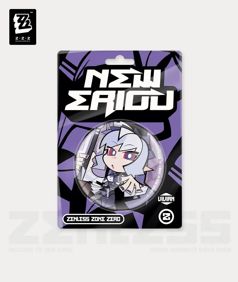 [Official Merchandise] Zenless Zone Zero New Eridu Series Mockingbird Chibi Badges