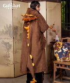 [Official Merchandise] Zhongli Impression Series Rex Lapis Dragon Plush House Robe & Sleep Mask