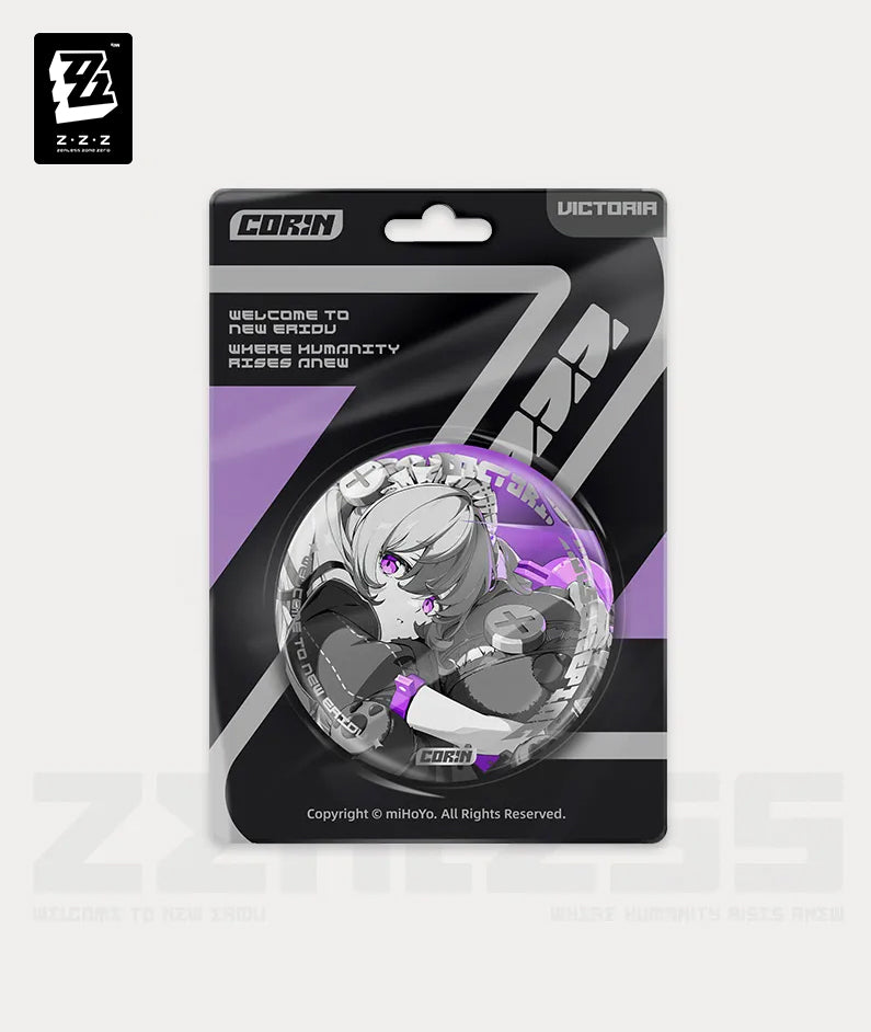 [Official Merchandise] Zenless Zone Zero Mindscape Cinema Art Victoria Housekeeping Characters Badges