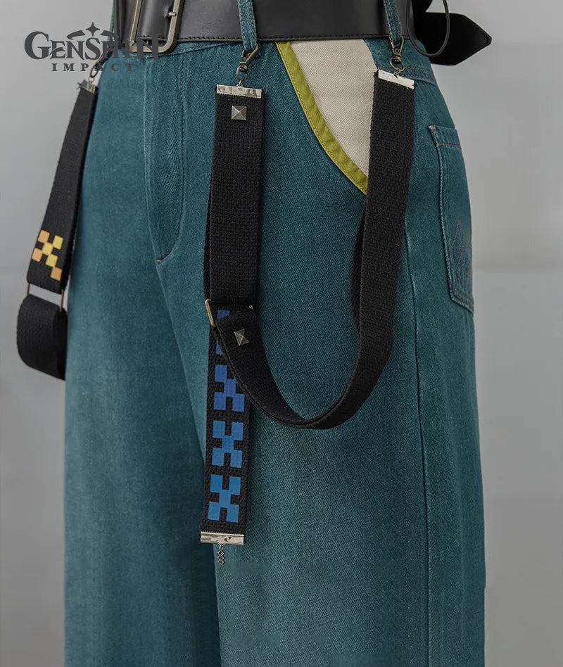 [Official Merchandise] Kinich Theme Impression Clothing Convertible Jeans