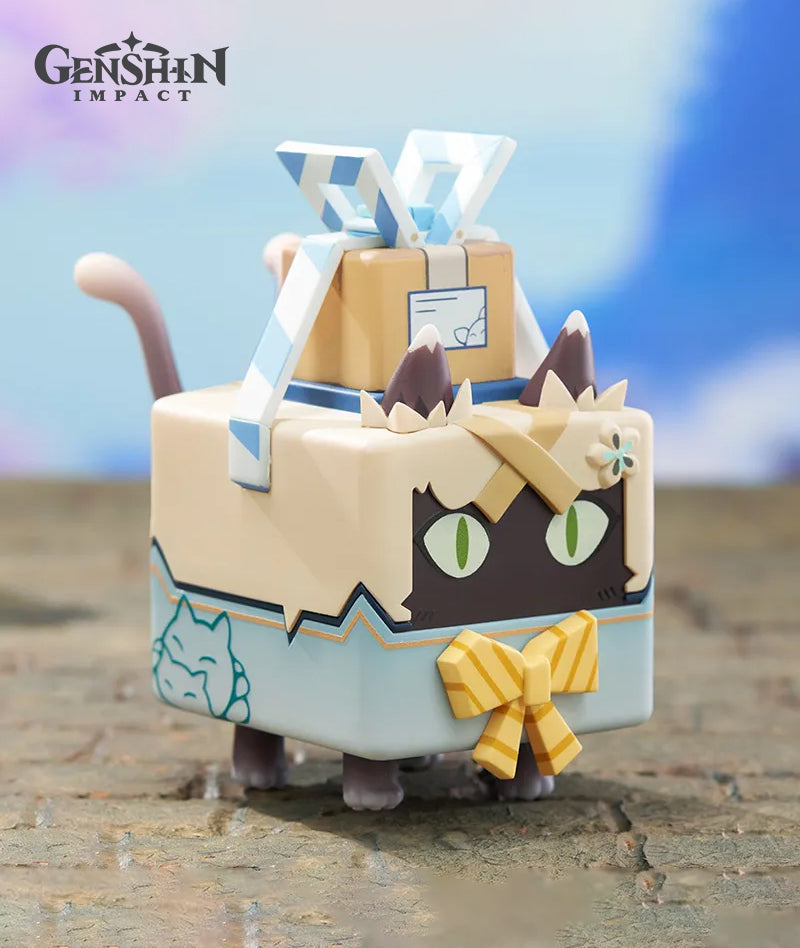 [Official Merchandise] Genshin Impact Kirara Cat Urgent Neko Parcel Moving Toy