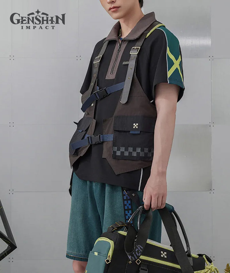 [Official Merchandise] Kinich Theme Impression Clothing Outdoor Utility Vest