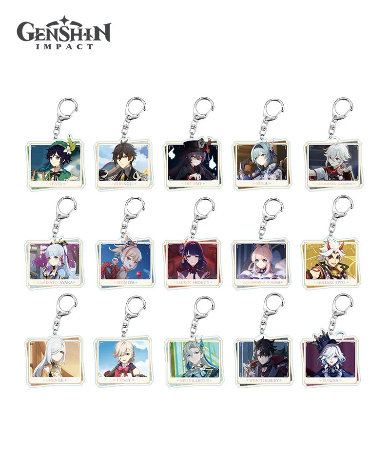 [Official Merchandise] Genshin Impact Character PV Acrylic Keychain