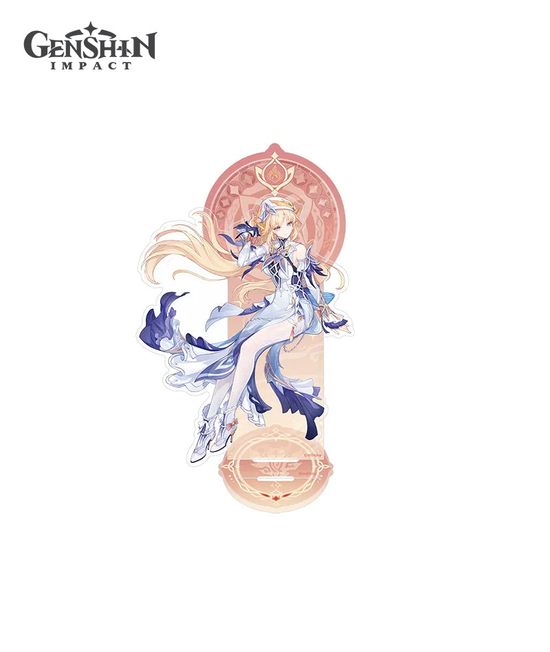 Genshin Impact Nicole Angel's Reverie Badge & Acrylic Stand