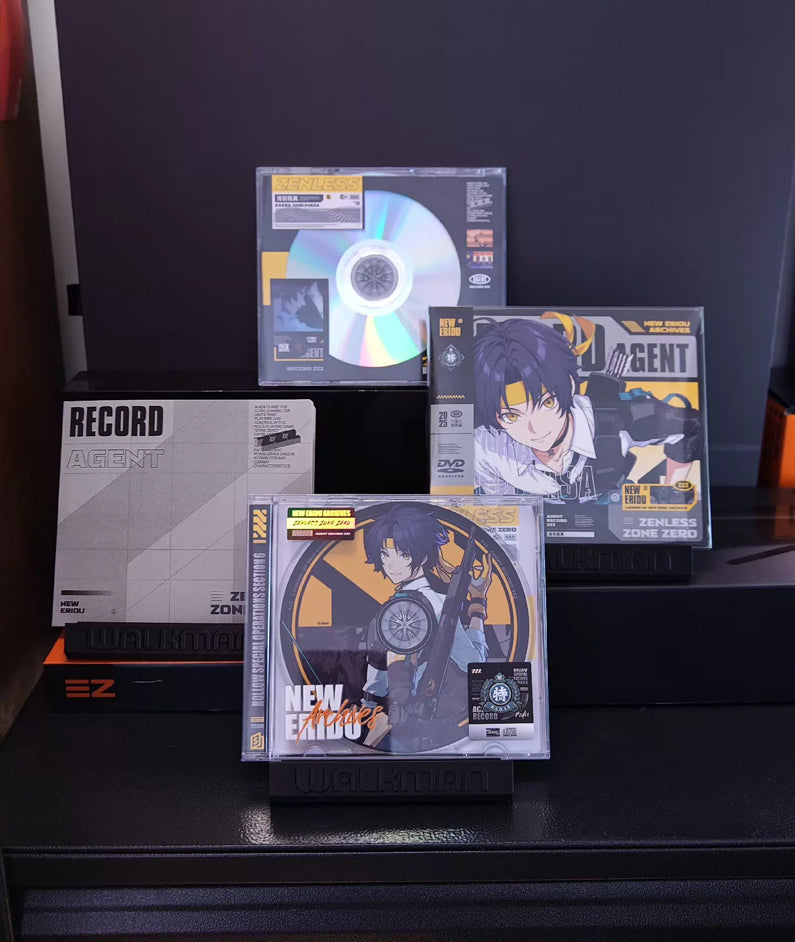 Zenless Zone Zero Section 6 Character CD & DVD Disc Collectible Set