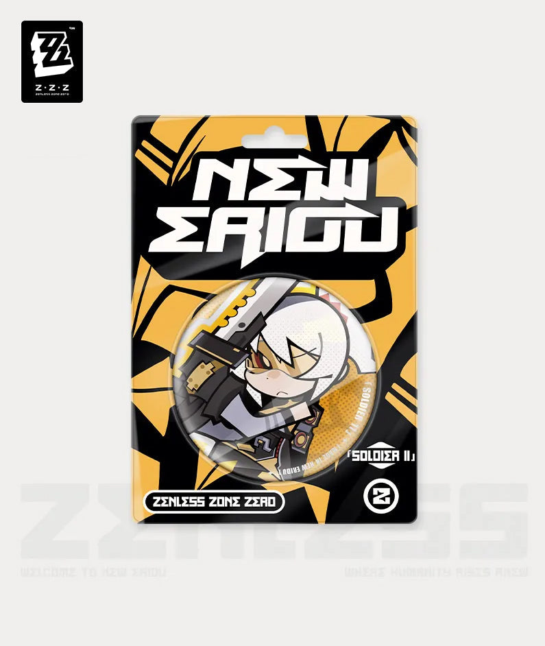 [Official Merchandise] Zenless Zone Zero New Eridu Series Obol Squad Chibi Badges