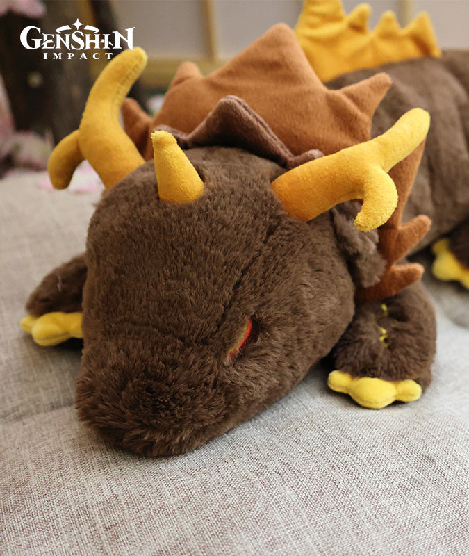 Zhongli Rex Lapis Dragon Plush Body Pillow Soft Stuffed Doll