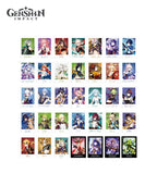 [Official Merch] Genshin Impact Themed Character  Collectible Card Gift Box
