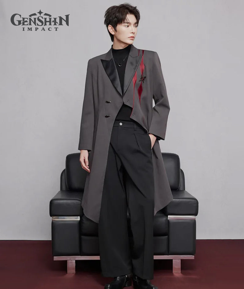 [Official Merch] Genshin Arlecchino Impression Series Long Casual Coat