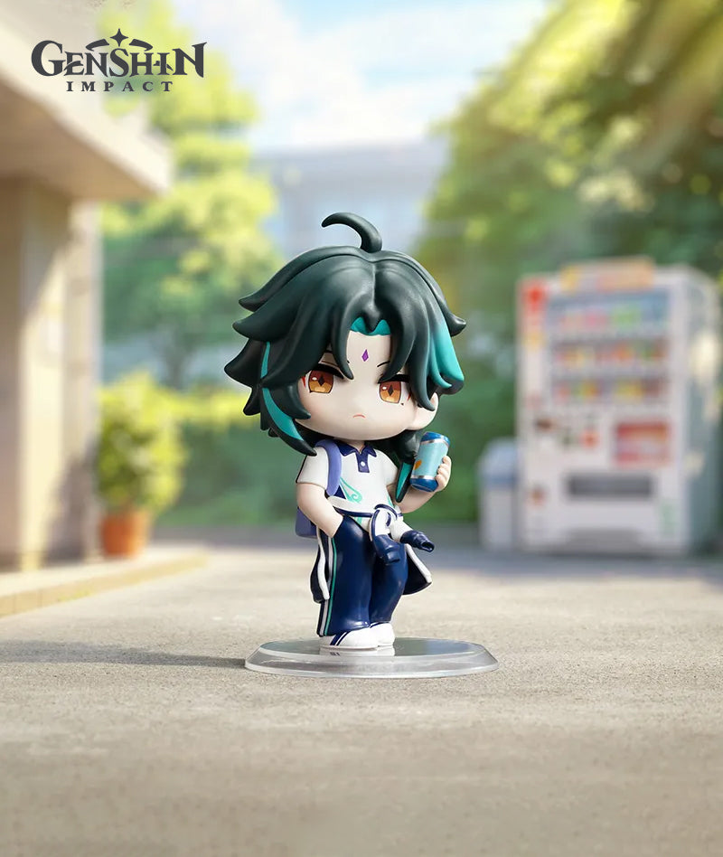 [Official Merch] Genshin Impact Pop Mart Academy's Light & Shadow Poetry Chibi Figure Blind Box