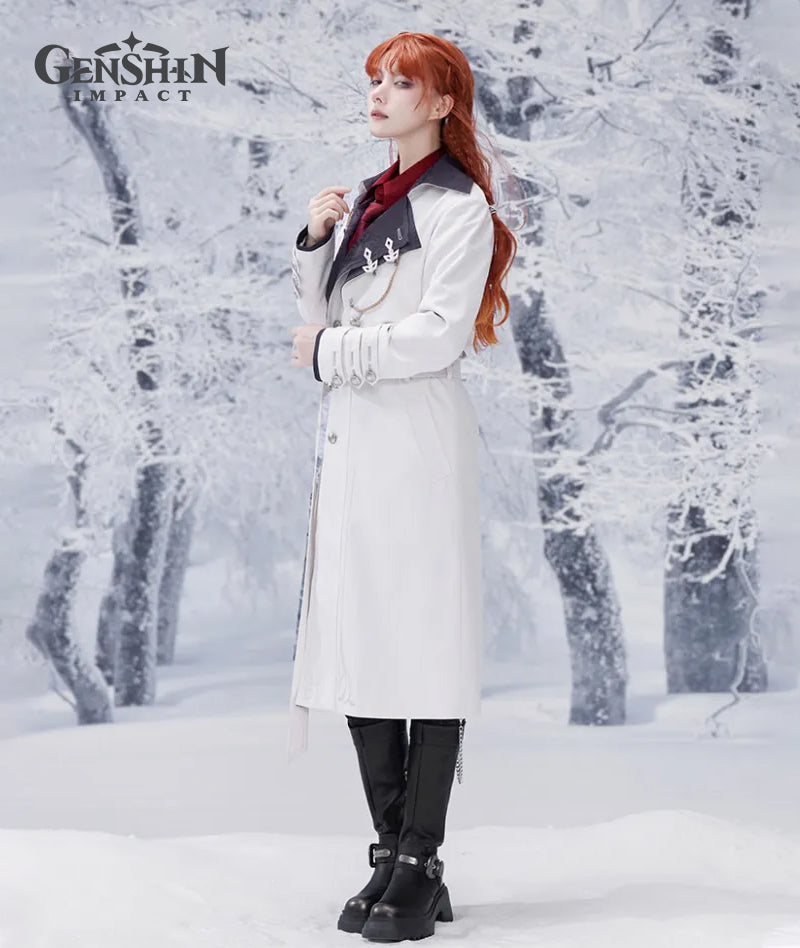 [Official Merch] Genshin Impact Frost and Flame Series Fatui Harbingers Trench Coat