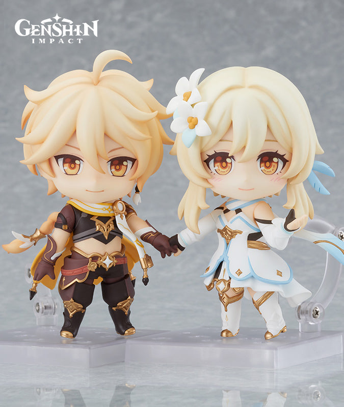 [Official Merchandise] Genshin Impact Traveler (Aether) Nendoroid Action Figure
