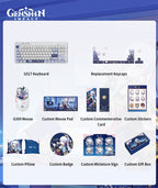 Logitech x Genshin Impact Kamisato Ayaka Gaming Keyboard & Mouse Gift Box