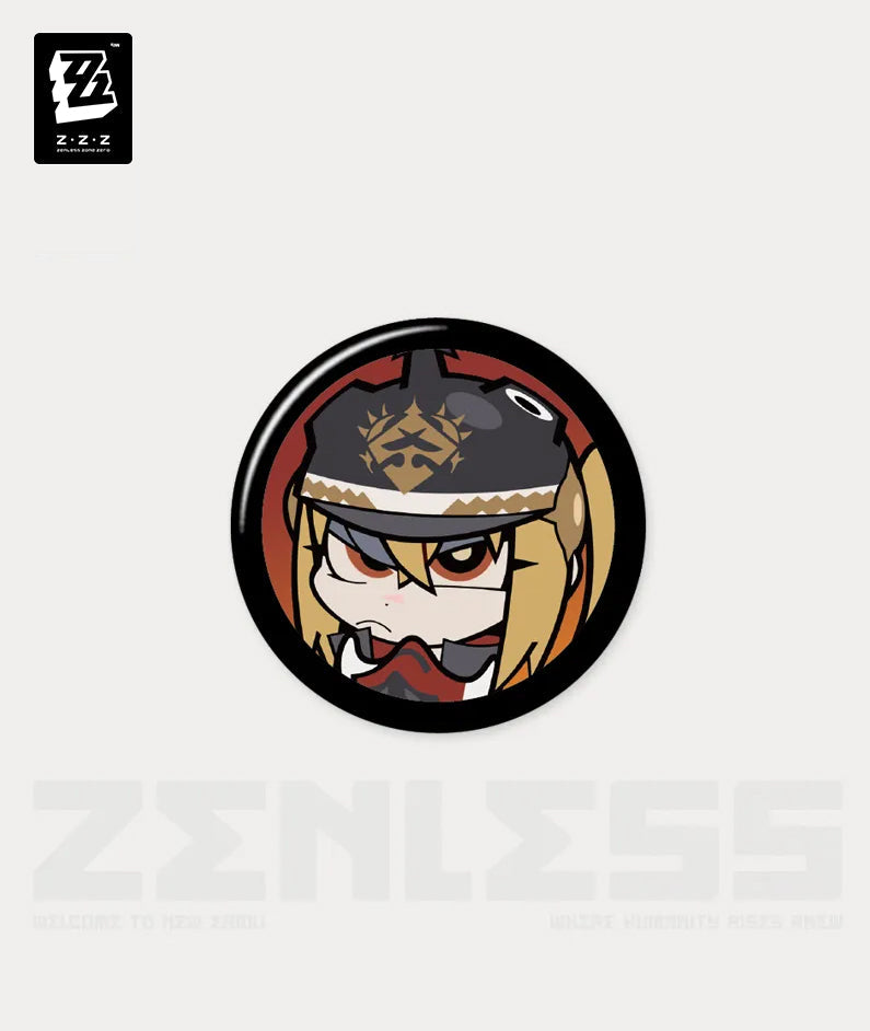 [Official Merchandise] Zenless Zone Zero Excellent Affinity Agent Avatar Mini Badge Blind Box Vol. 1