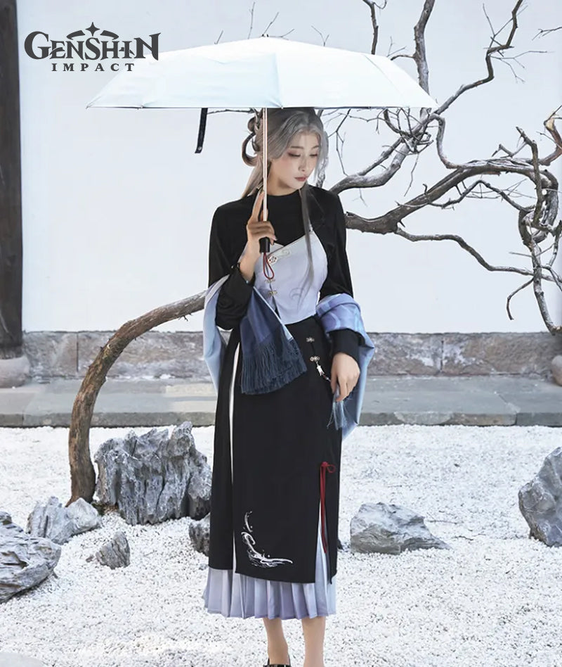 [Official Merchandise] Genshin Impact Shenhe Impression Clothing Foldable Umbrella