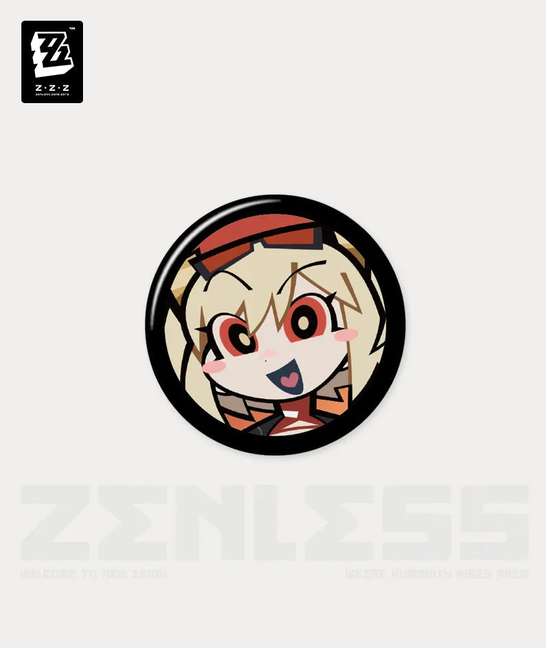[Official Merchandise] Zenless Zone Zero Excellent Affinity Agent Avatar Mini Badge Blind Box Vol. 3