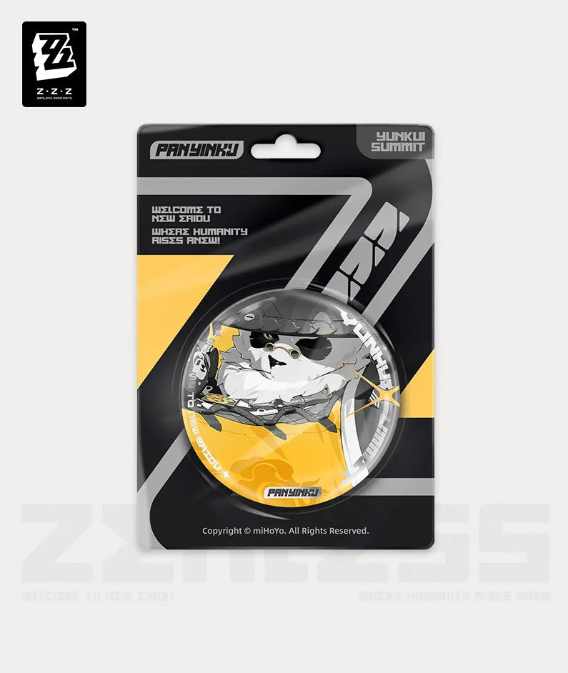 [Official Merchandise] Zenless Zone Zero Mindscape Cinema Art Yunkui Summit Characters Reflective Badge