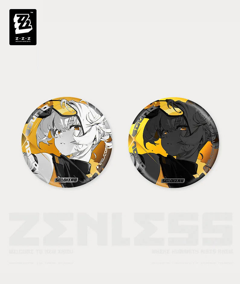 [Official Merchandise] Zenless Zone Zero Mindscape Cinema Art Obol Squad Characters Badges
