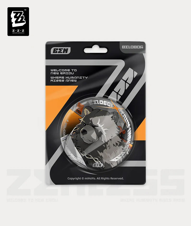 [Official Merchandise] Zenless Zone Zero Mindscape Cinema Art Belobog Heavy Characters Badges