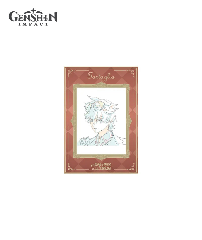 [Official Merch] Genshin Impact FES 2026 Gathering Original Art Prismatic Card Set