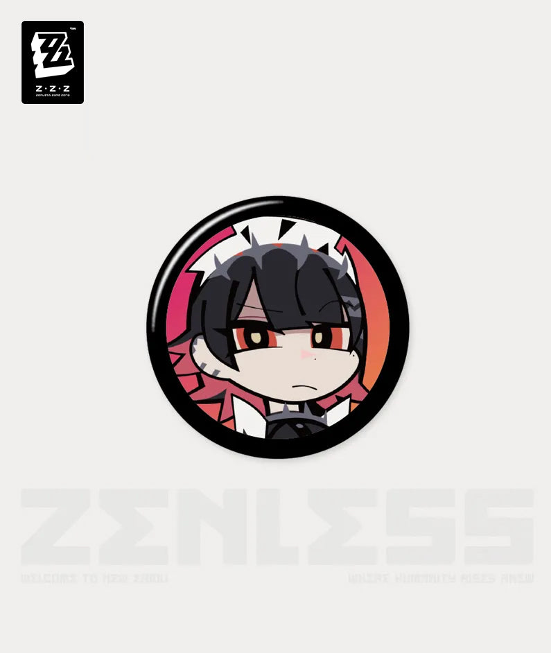 [Official Merchandise] Zenless Zone Zero Excellent Affinity Agent Avatar Mini Badge Blind Box Vol. 2