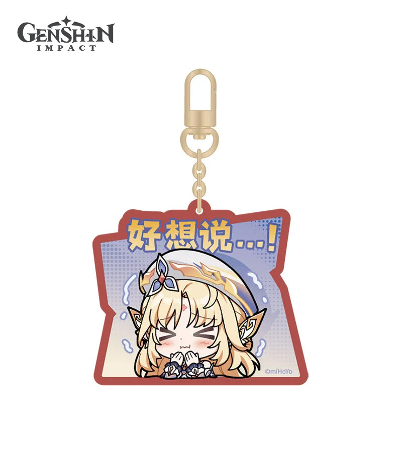 [Official Merch] Nicole Chibi Expression Badge / Keychain / Notepad