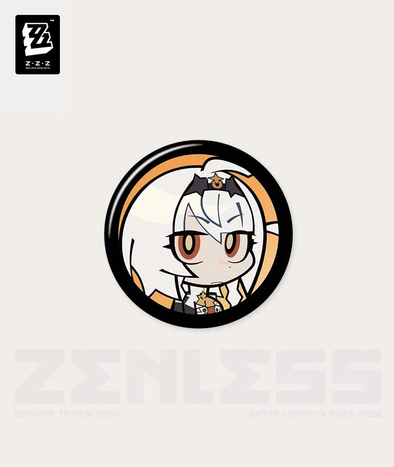 [Official Merchandise] Zenless Zone Zero Excellent Affinity Agent Avatar Mini Badge Blind Box Vol. 4