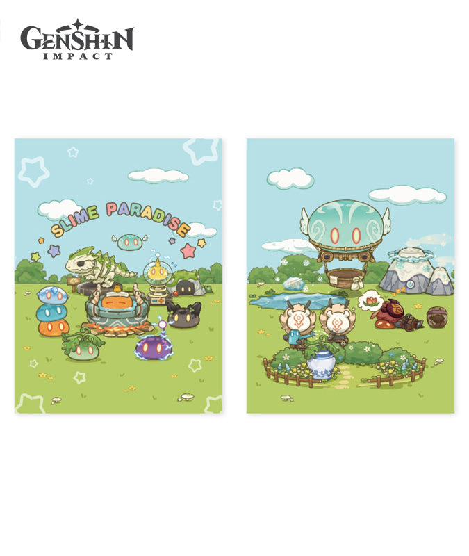 [Official Merchandise] Slime Paradise Themed Accessories: Umbrella, Folder and Towel