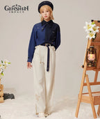 [Official Merchandise] Genshin Impact Albedo Theme Impression Clothing Casual Pants