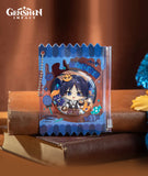 [Official Merch] Genshin Impact Twilight Whimsy Series Badge & Badge Holder Set