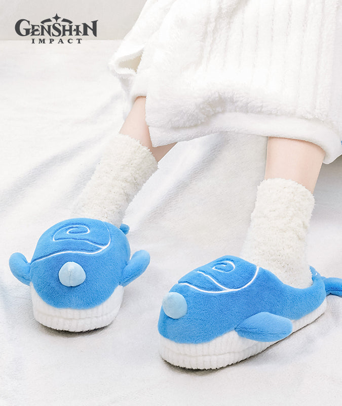 [Official Merchandise] Tartaglia's Whale Monoceros Caeli House Slippers