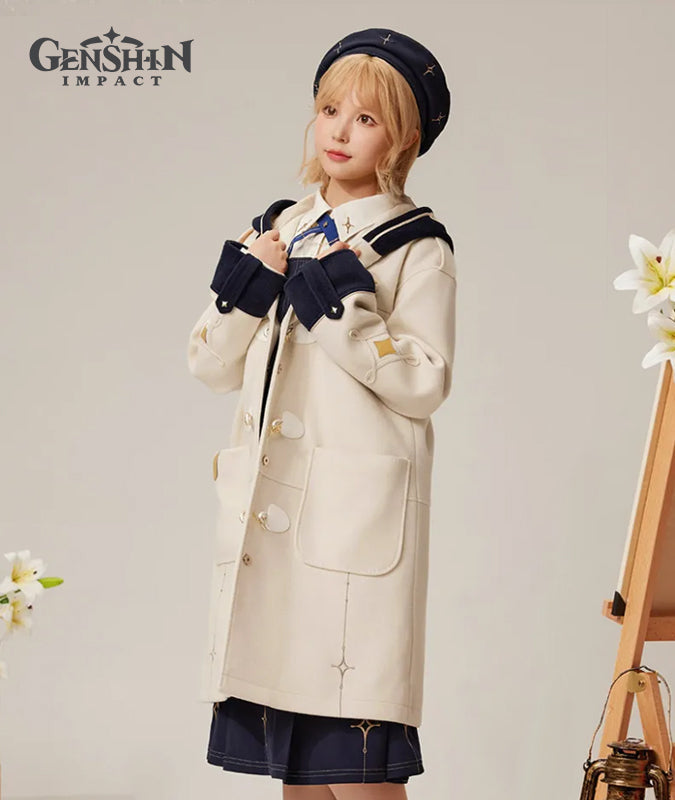 [Official Merchandise] Genshin Impact Albedo Theme Impression Clothing Woolen coat