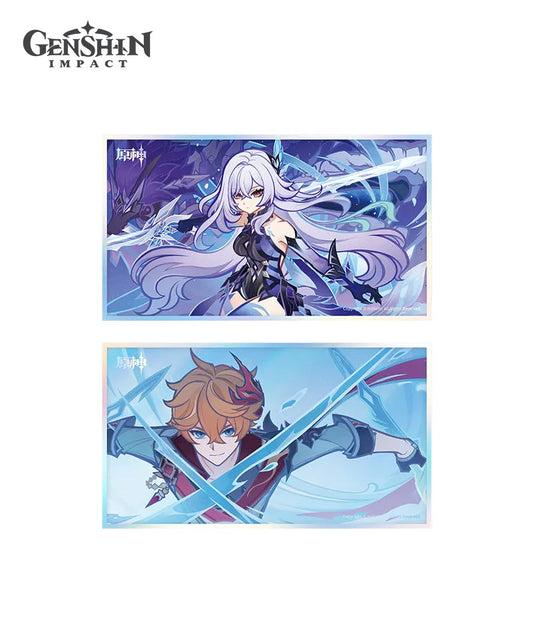 [Official Merch] Genshin Impact Skirk & Childe Shikishi Art Board