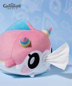 [Official Merchandise] Mualani Leisurely Puffer Plush Tissue Holder