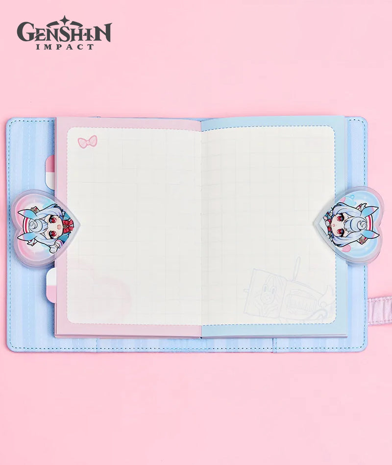 Genshin Impact Sigewinne Daily Thoughts Notebook & Acrylic Clips