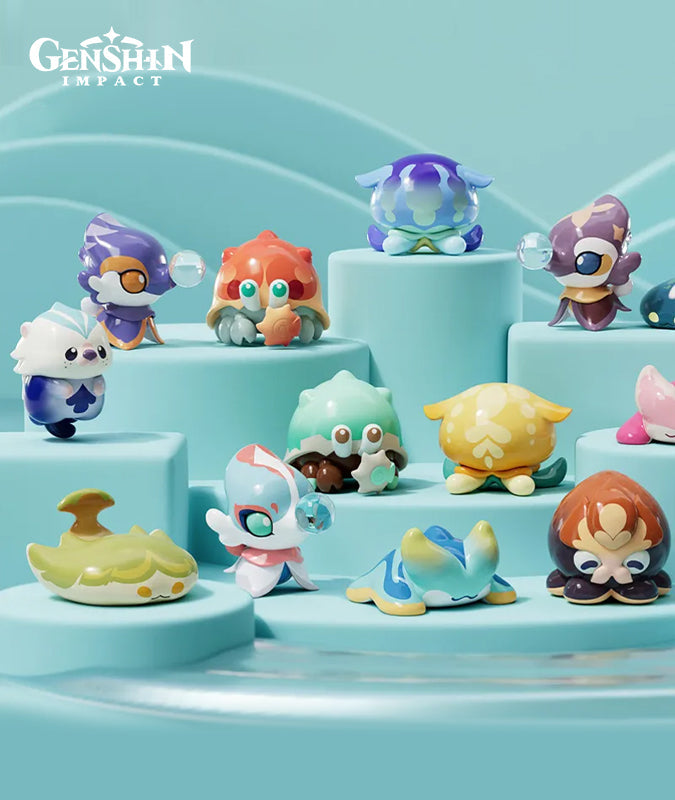 [Official Merchandise] Genshin Impact Fontemer Aberrant Mini Blind Bag & Blubberbeast Glass Storage Jar