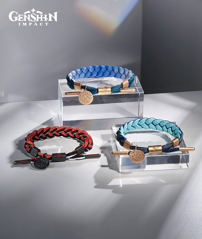 [Official Merchandise] Genshin Impact Character Impression Woven Braided Bracelets