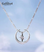 [Official Merch] Genshin Impact Columbina Impression Ring & Necklace Set