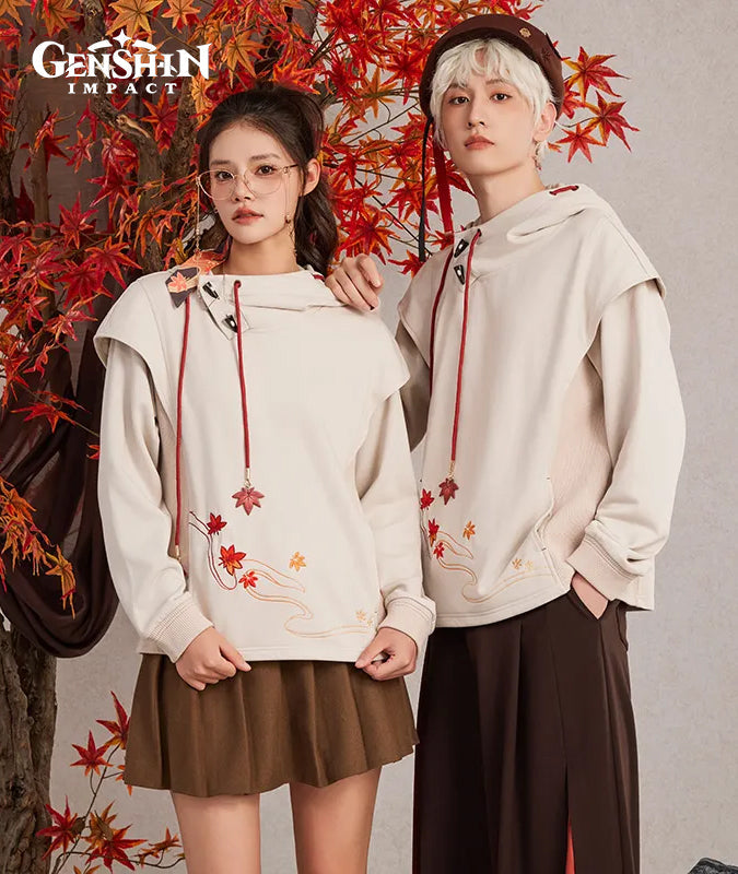 [Official Merchandise] Kaedehara Kazuha Impression Clothing Hooded Sweatshirt