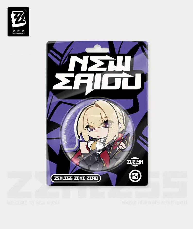 [Official Merchandise] Zenless Zone Zero New Eridu Series Stars of Lyra Chibi Badges