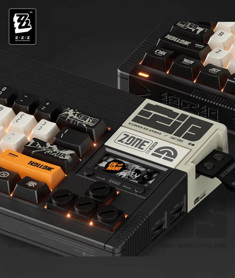 Zenless Zone Zero Tidal Noise Custom Tri-Mode Mechanical Keyboard