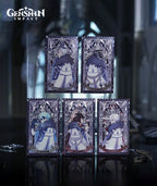 [Official Merch] Genshin Impact Frost and Flame Series Fatui Harbingers Refraction Card Blind Box