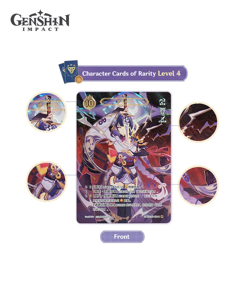 [Official Merch] Genshin Impact Genius Invokation TCG Cards Booster Pack Vol. 3