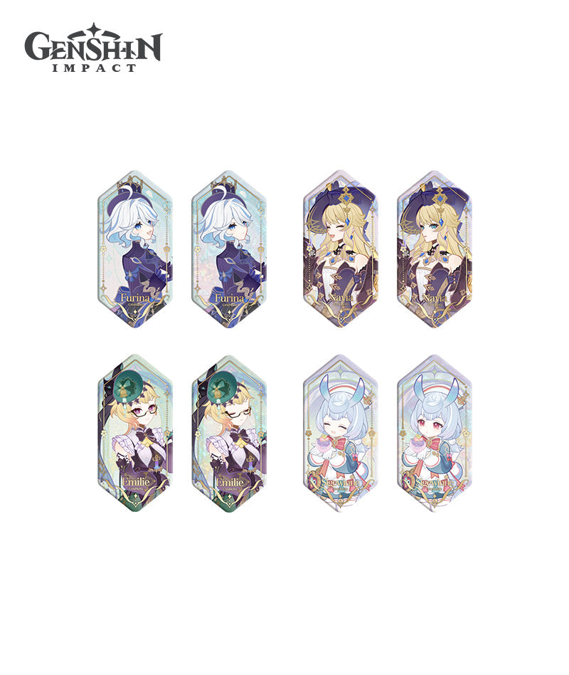 [Official Merchandise] Genshin Impact Fragrant Fantasy Merch: Badges, Stands, Photo Cards