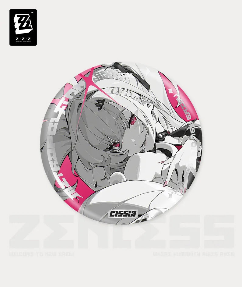 [Official Merch] Zenless Zone Zero Cinema Metropolitan Order Division Badge