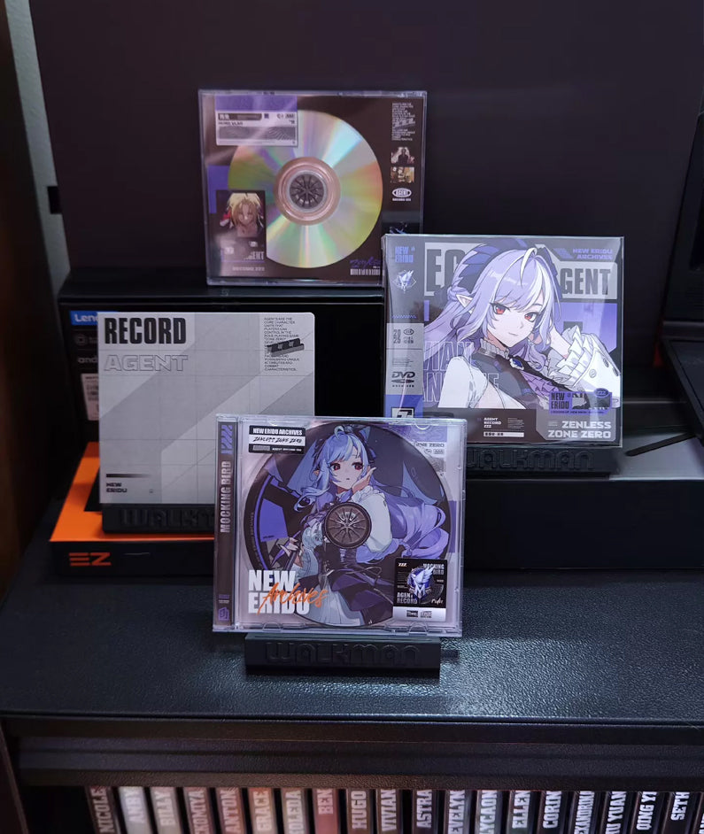 Zenless Zone Zero Mockingbird Character CD & DVD Disc Collectible Set