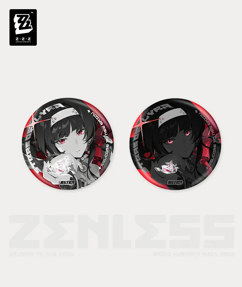 [Official Merchandise] Zenless Zone Zero Mindscape Cinema Art Stars of Lyra Characters Badges