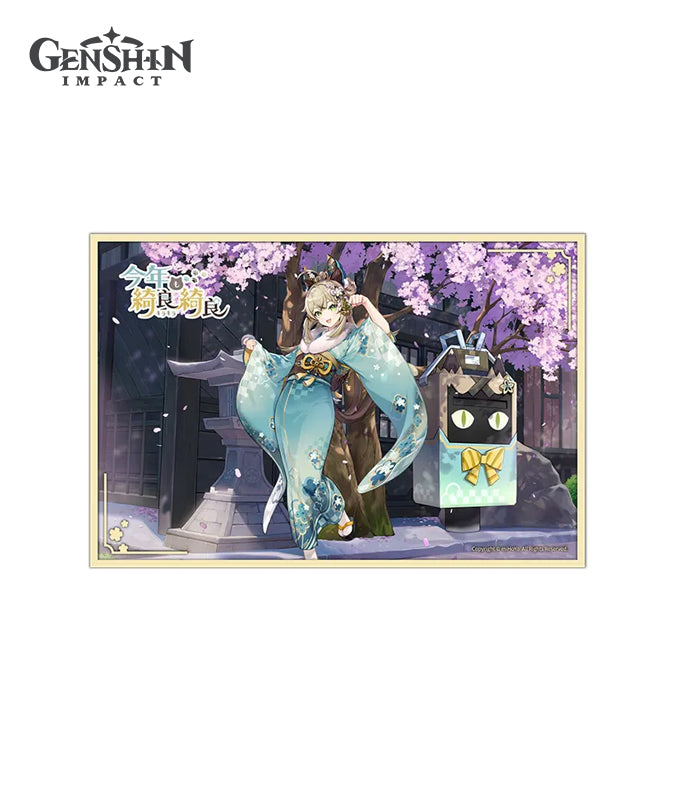 Genshin Impact x Japan Post Kirara Collab Merch